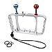 Produktbild Mogustore Fotografía de buceo Soporte de cámara de acción de aleación de aluminio Accesorios de buceo Soporte de Mano para Gopro Hero 3 Accesorios