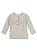 Sanetta Baby Girls 113424 Sweatshirt, Multicoloured (light Platin Meliert 1859), 0-3 Months (Manufacturer size: 056)