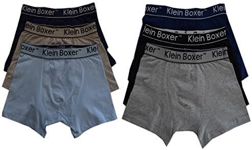 6 or 12 Pairs Boys Boxer Shorts Cotton Rich Designer Trunk Boxers Underwear 5-13 (5-6 yrs, 6 Boxer/Trunks Design 2)