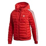 ADIDH4585_000 adidas Slim Jacket Jacke, Damen, Rot (Rot)