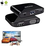 Conecte el Digital AV Adapter a sus dispositivos, conecte el televisor a través del puerto HDMI, cambie el televisor al canal HDMI, Sin ningún software / APP necesario, disfrütar de la sinc. Lanzar su pantalla de Smartphone a la gran pantalla de TV.【El diseño del puerto hembra USB soporta la entrada iO-S o Android 】