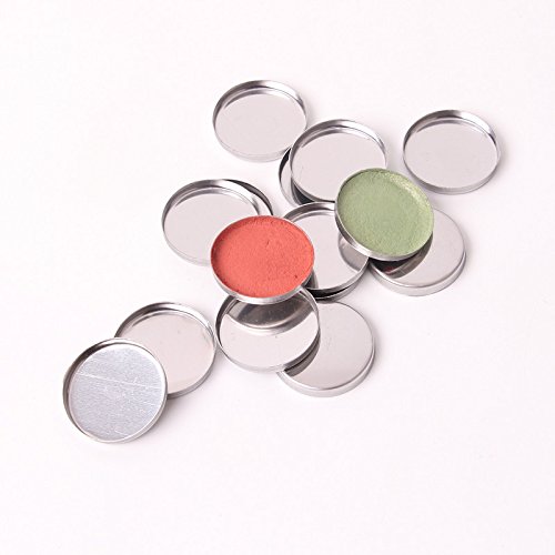 Leer Metall Eisen Pfannen r-265 Cosmetics Lidschatten Pigment Container Passform Magnetverschluss Makeup-Palette 30 PCS/Pack NEU - 3