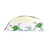 BENNIGIRY - Estuche de semicirculación de rana de lirio con agua, bolsa de gran capacidad para...