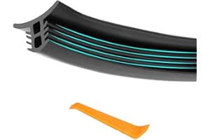 HUAMENGYUAN Striscia tenuta dell'automobile,striscia tenuta della fessura del cruscotto della console centrale,striscia tenuta dell'isolamento acustico,striscia tenuta del parabrezza anteriore dell'automobile