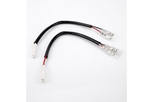 Aharon Motorcycle 12V Cable Wire Extension/Adapter for LED Turn Signal Lights | Compatible with Honda Motorcycles | Bike Indicator Blinkers | Waterproof Indicator Light Connector Plug