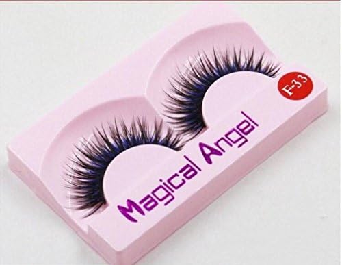 HappyBeauty 10 Pairs Natural False Eyelashes Handmade Soft 3D Cross Fashion Fake Eyelashes Long Thick Eye Lashes Extension For Makeup