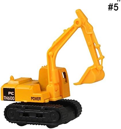 FUNDIY@#Kids Truck Mini Car Model Toys Truck Excavator Educational Toys Truck Model Gift (E)
