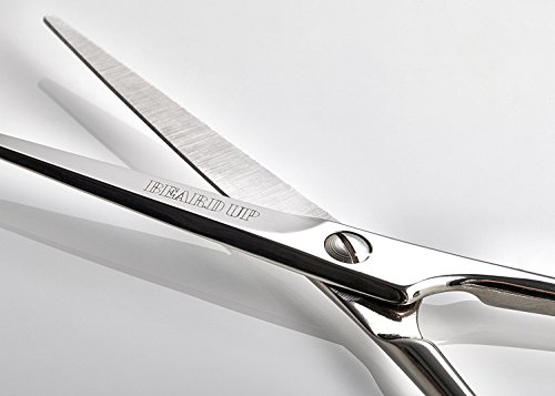 Premium Bartpflege Set | Bart Schablone, Bartkamm, Bartbürste und Bartschere | Rasur –Ergebnisse wie vom Barbier | wohltuende Pflege | gleichmäßiges auftragen von Bartöl | Detailarbeiten | einfaches Styling | Made in Germany | Gratis E-Book - 7