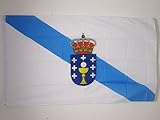 BANDERA de GALICIA 150x90cm - BANDERA GALLEGA 90 x 150 cm - AZ FLAG