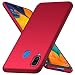 Produktbild HUOCAI Samsung Galaxy A30 Hülle Dünn Leicht Anti-Schock Handy PC Schutzhülle Case Cover Bumper Dünner Schutz Anti-Scratch Hardcase Handyhülle für Samsung Galaxy A30 (Rot)