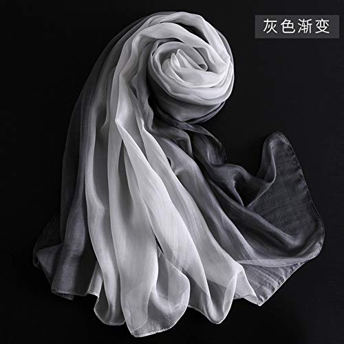 Preisvergleich Produktbild JJHR Seide Schal Chiffon für Für Seidenmode Aus Wildseide Für Frauen