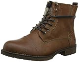 botas lona hombre mustang  Mustang Boot, Botas Clasicas para Hombre, Marrón (Kastanie 301), 44 EU