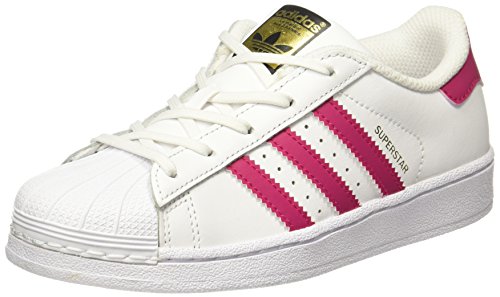 superstar white bold pink