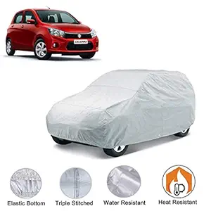 Auto Snap Car Body Covers Water Resistant Rustproof Dust Proof Body Covers Compatible for Maruti Suzuki Celerio