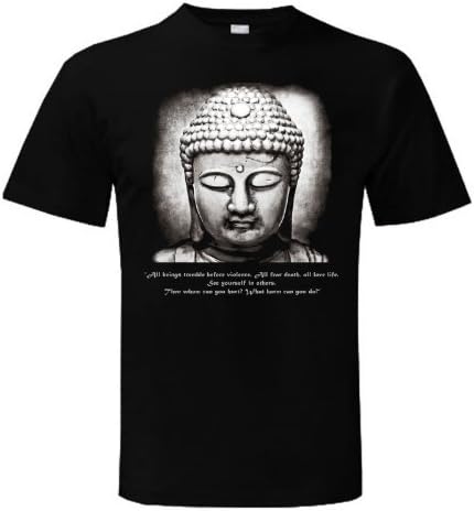 Tribal T-ShirtsBuddha Vegetarian Quote Men's T-Shirt