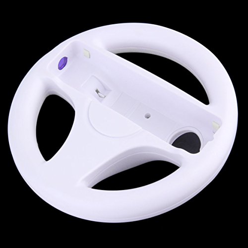 Delicacydex-Volante-da-corsa-design-innovativo-ed-ergonomico-in-plastica-Volante-Wii-volante-da-gioco-per-Nintendo-Wii-divertente-controller-di-gioco-remoto-utile-per-Mario-Kart