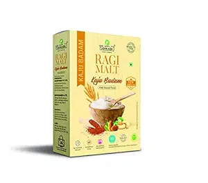 Pushkaraj Industries RAGI Malt -250g- Pack of 2 (Kaju Badam)