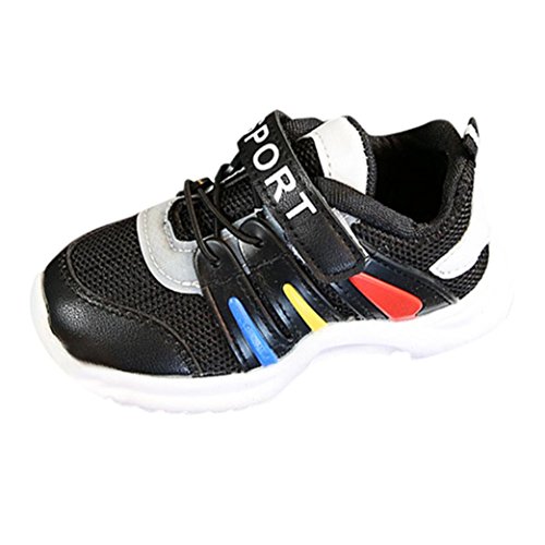 ZODOF Toddler Kids Sport Running Zapatos para bebés Boys Girls Mesh Soft Sole Shoes Sneakers Zapatos Zapatillas Respirable Mocasines Deportes Sneaker Malla
