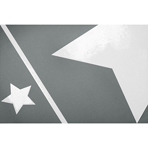 Hama Fotoalbum „Skies“ (Jumbo Album mit 60 Seiten, für 240 Fotos im Format 10×15, Stern Motiv, 30×30) XL Fotobuch grau - 4