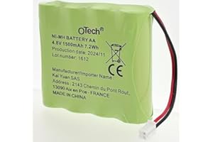 Otech Batterie Electrostimulation pour Sport ELEC Multisport Pro PREC