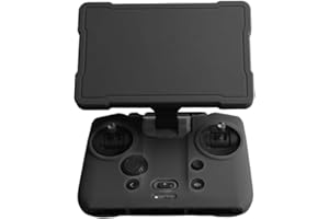 LILITOK Displayschutzhülle für DJI RC pro2 Fernsteuerung Silikonhülle mit Fernbedienung Displayschutzhülle, Mavic 4 PRO RC pro2 Zubehör (Schwarz)