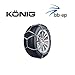 Produktbild Catena da Neve König CB-12 PKW per la pneumatici 225/60 R17 vincitore rapporto qualità-prezzo (1 Set - 2 pezzi catene da neve) in Set con guanti di qualità