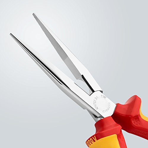 Knipex 26 16 200 – Flachrundzange mit Schneide, VDE-geprüft - 3