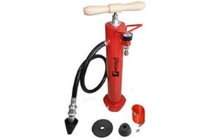 GASFRIGO® - Pompa disostruente per scarichi - 8 bar - con due tamponi e spirale full optional - made in Italy