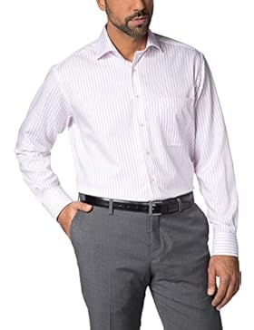 ETERNA Langarm Hemd COMFORT FIT Twill gestreift