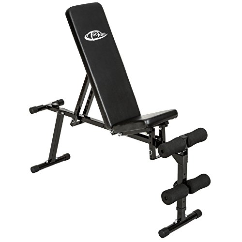TecTake® Sit Up Bank Trainingsbank Rückentrainer Bauchtrainer