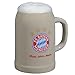Produktbild FC Bayern München Bierkrug / Krug mia san mia FCB - plus gratis Aufkleber forever München