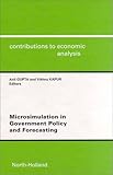 Image de Microsimulation in Government Policy and Forecasting