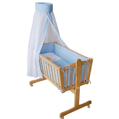 Tiggo « Honey Bee » – Berceau bébé complet -- lit bébé -- lit de salon -- bleu clair-- 51365-01