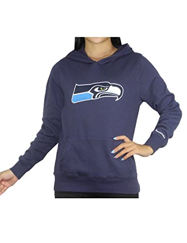 Pink Victoria's Secret Womens NFL Seattle Seahawks Pullover Hoodie M Dark Blue