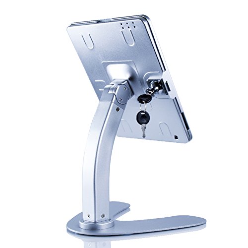 UrbanNerd Abschließbare Tischhalterung – Verkaufstheke Halterung für Apple-iPad-2-3-4-Air-Air 2 Halter Holder aus CNC Metall - 2