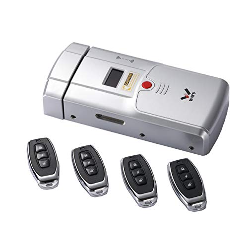 Preisvergleich Produktbild LasVogos WAFU Smart Lock HF-011A Bluetooth-Fingerabdruck- und Touchscreen-Schloss