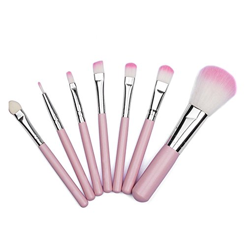 Generic Sweet Girl Hello Kitty Pink/Black Iron Case Makeup Brush Kit Make Up Brushes Set, 7 Pcs RS.99 (80.00% Off) - Amazon