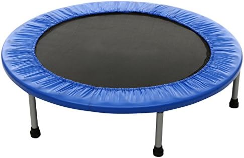 Fitness Rebounder Trampoline Indoor or Outdoor Exercise Trampette for Adults or Kids Age 8 +