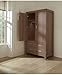 Tutti Bambini Milan Wardrobe with Walnut Finish