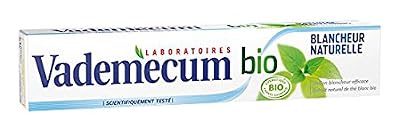 Vademecum - Dentifrice - Bio Blancheur Naturelle - Tube 75 ml - Lot de 4