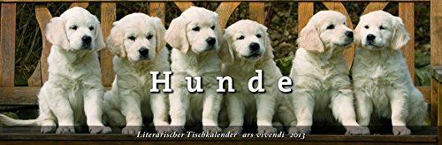Literarischer Tischkalender Hunde 2013
