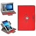 Produktbild NAmobile Tablet Schutzhülle Odys Titan 10 LTE Tasche Hülle 360° Drehbar Case Schutz Cover, Farben:Rot
