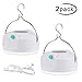 Produktbild RCruning-EU 2-In-1 LED Campinglampe mit USB Power Bank 2000mAh Camping Lantern mit Akku USB Aufladen Hängelampe für Indoor Outdoor Wandern, Zelten,Camping, Angeln
