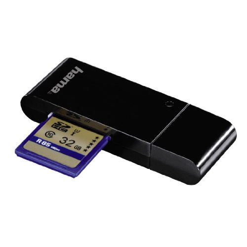 Hama Kartenleser (SD/SDHC/SDXC, USB 3.0), schwarz