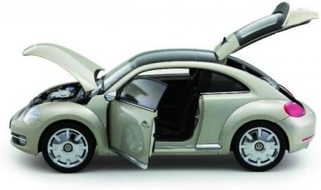 Volkswagen 1:18 New Beetle Coupe 2012 Moon Rock (Silver)