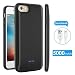 Produktbild Licheers Akku Hülle für iPhone 6/6S/7/8, tragbare 5000mAh Battery Case für iPhone 6/6S/7/8 (4,7 Zoll) Akku Case Ladehülle (Schwarz)