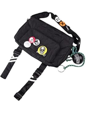 Cosplayitem Herren Schultertasche Kreuz-Körper-Beutel Messenger Bag Cosplay Bekleidungszubehör für Watch Dog 2