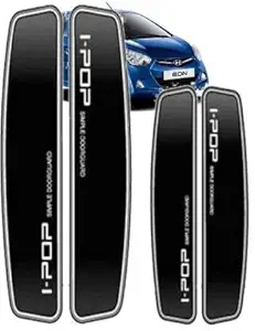 a2z ShopperStopper New Car Accessories Cool Car Door Guard Paint Protection Sticker Compatible with All Car Models( Set of-4 Multicolor)