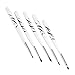 Well-Goal 5Pcs Nail Art Uv Gel Builder Polish Painting Pen Brush Diy Decorations Set