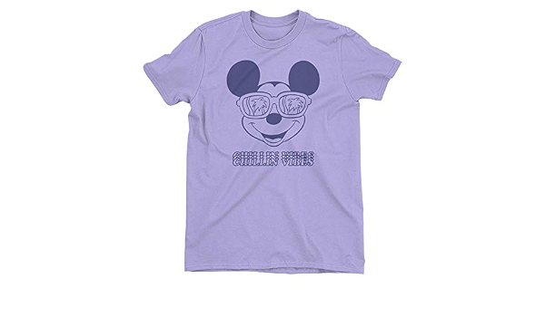 Mickey Mouse Chillin Vibes Men's Purple 